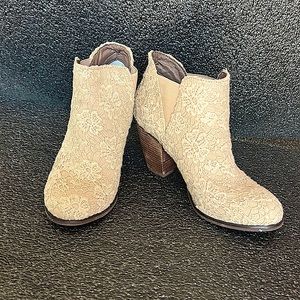 Not Rated ankle booties from Buckle. Size 9 and worn a couple of times.